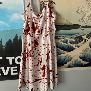 Hot Topic Blood Splatter Dress